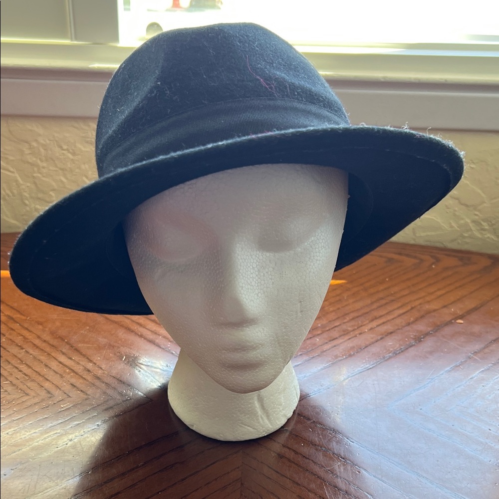 H&M Elegant Black Wide-Brim Hat